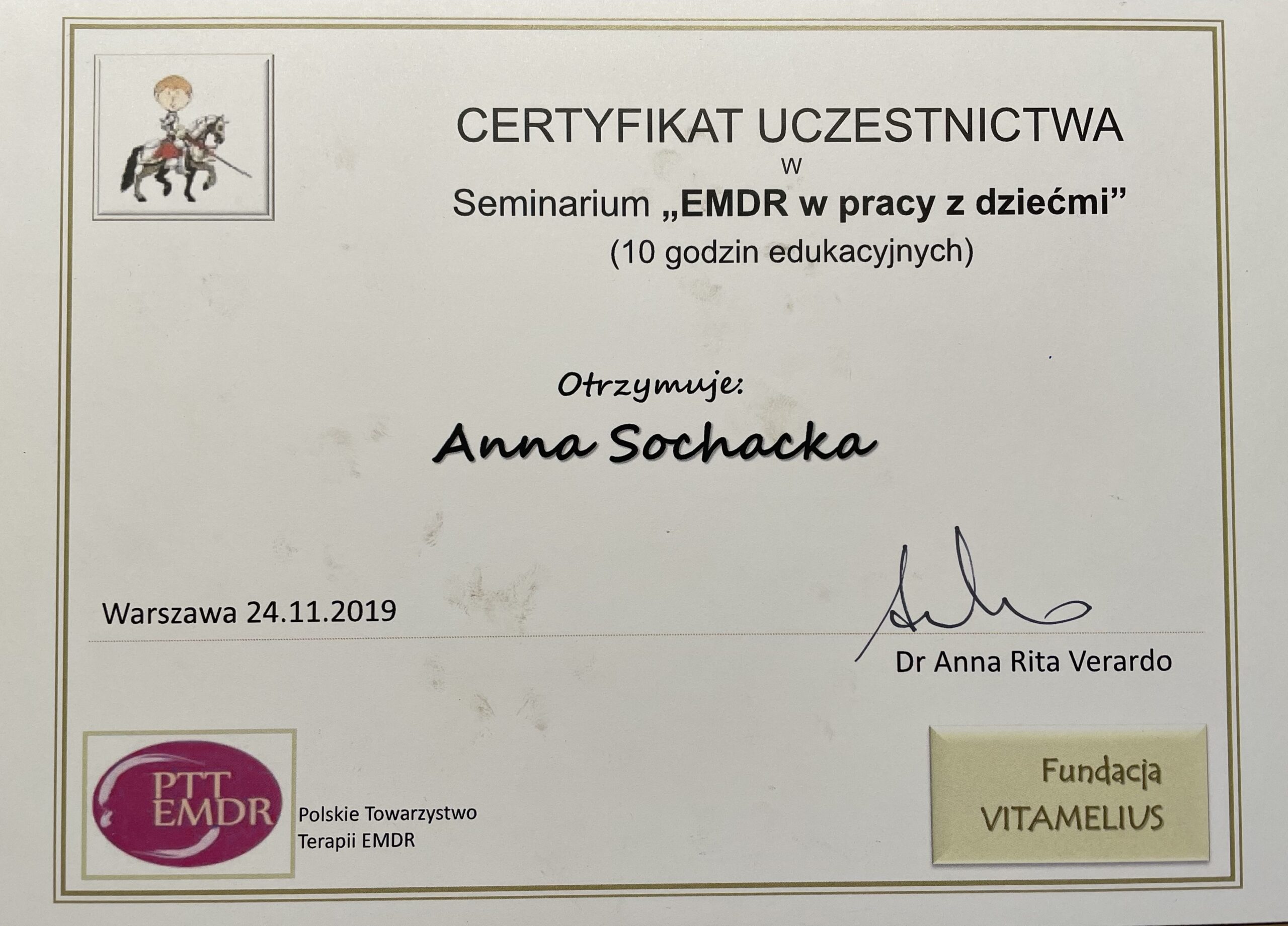 2019 EMDR VERARDO praca z dzicmi PHOTO